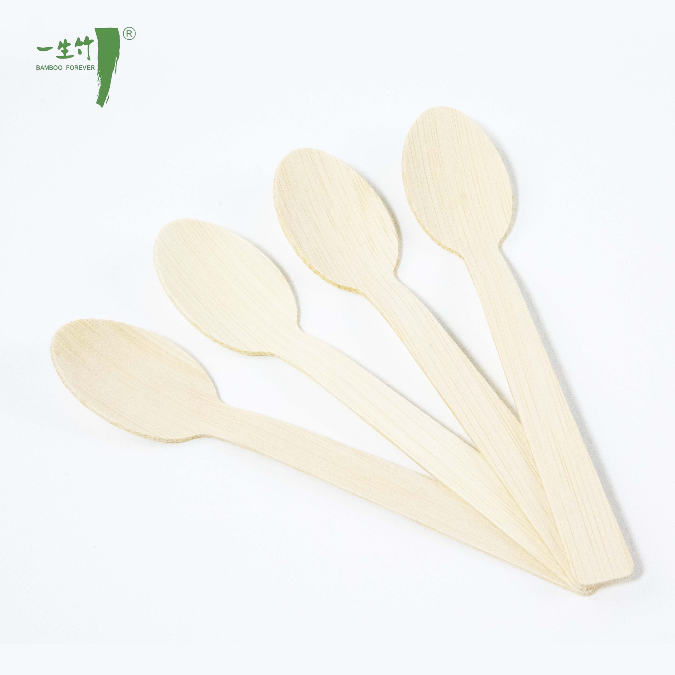 Wholesale Customized Disposable Bamboo Spoon
