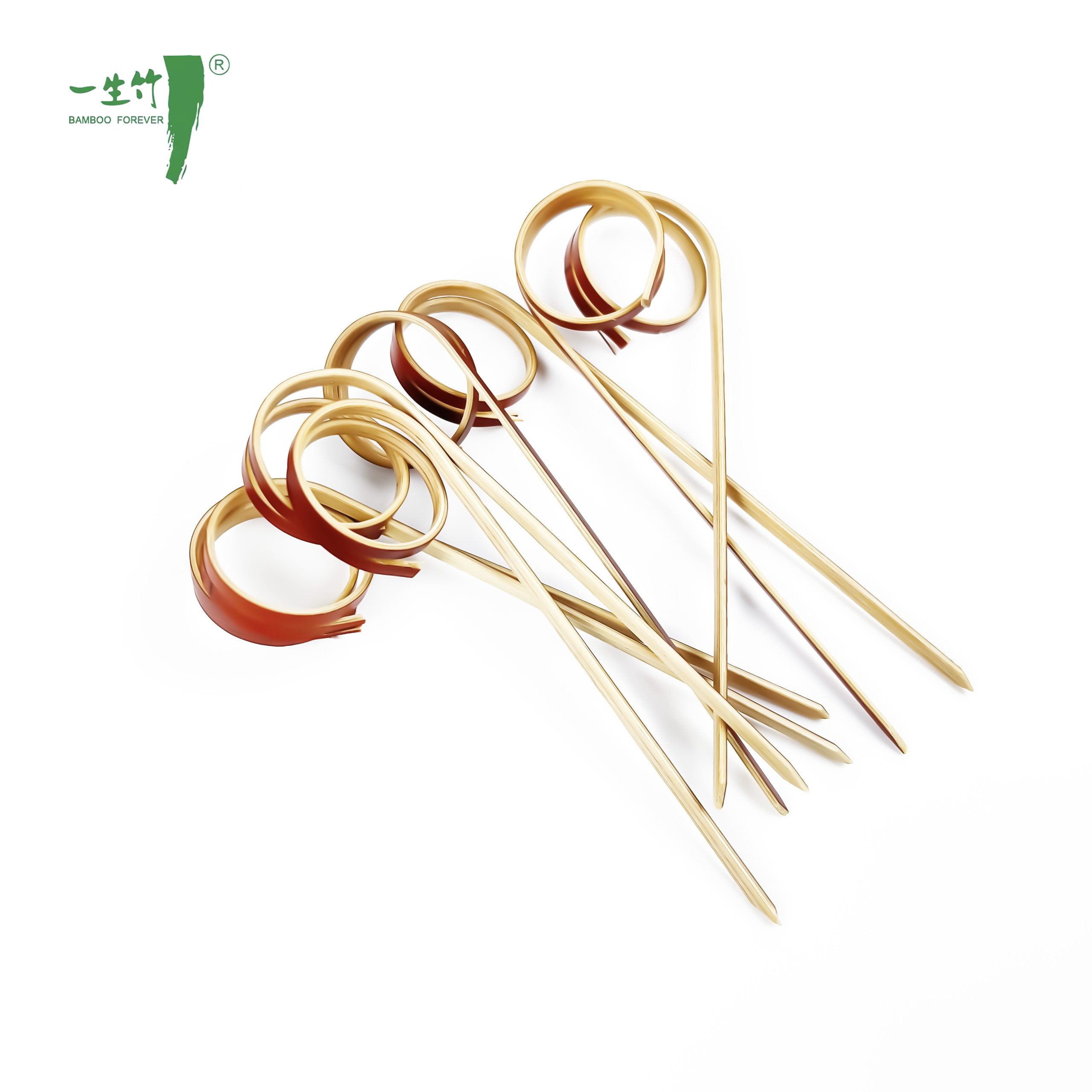 Bamboo Display Pick With Color