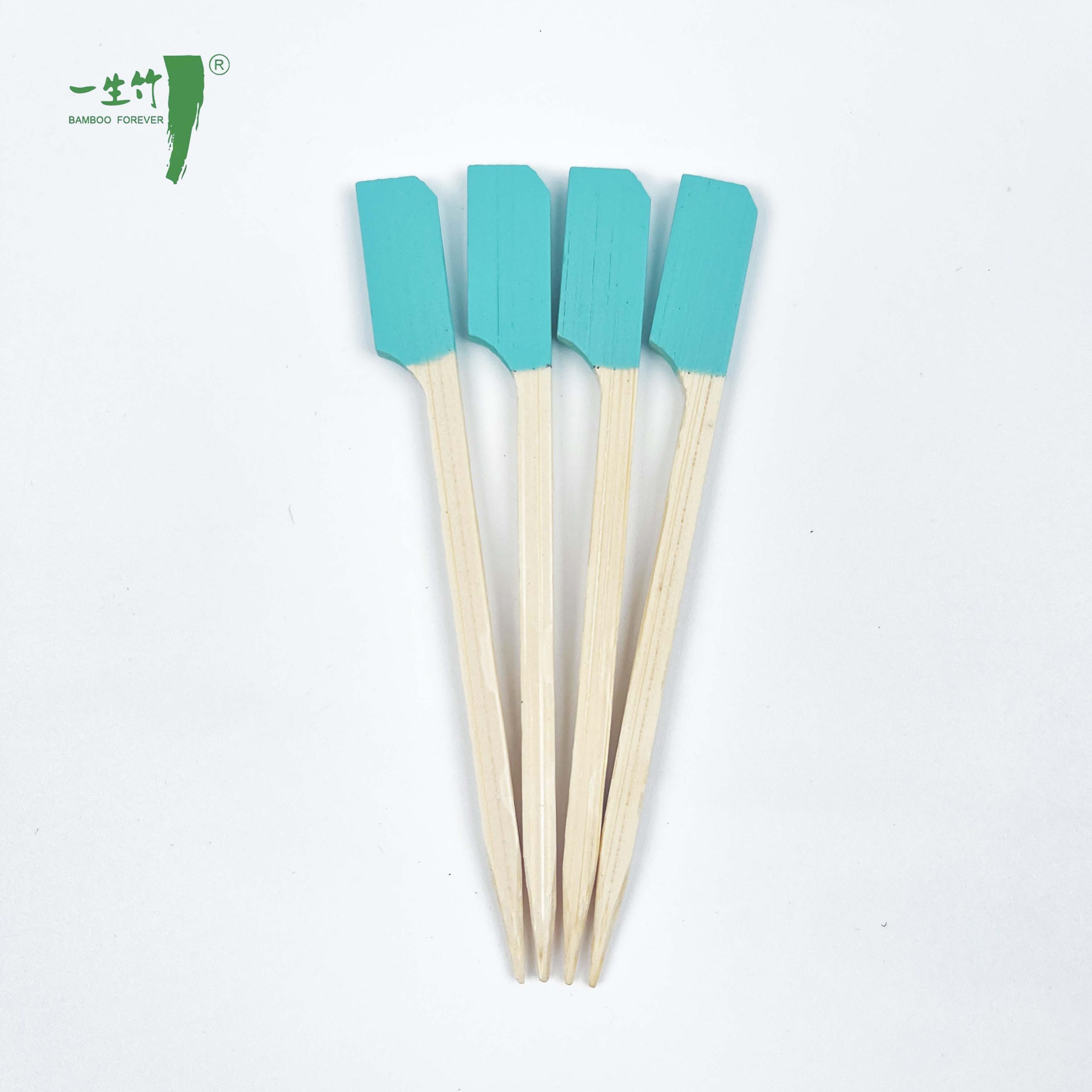 Disposable Teppo Skewer Natural Eco-friendly Bamboo Paddle Bbq Sticks
