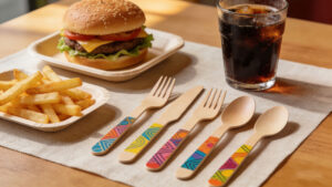 What Customization Options Are Available for Branded Wooden Cutlery?